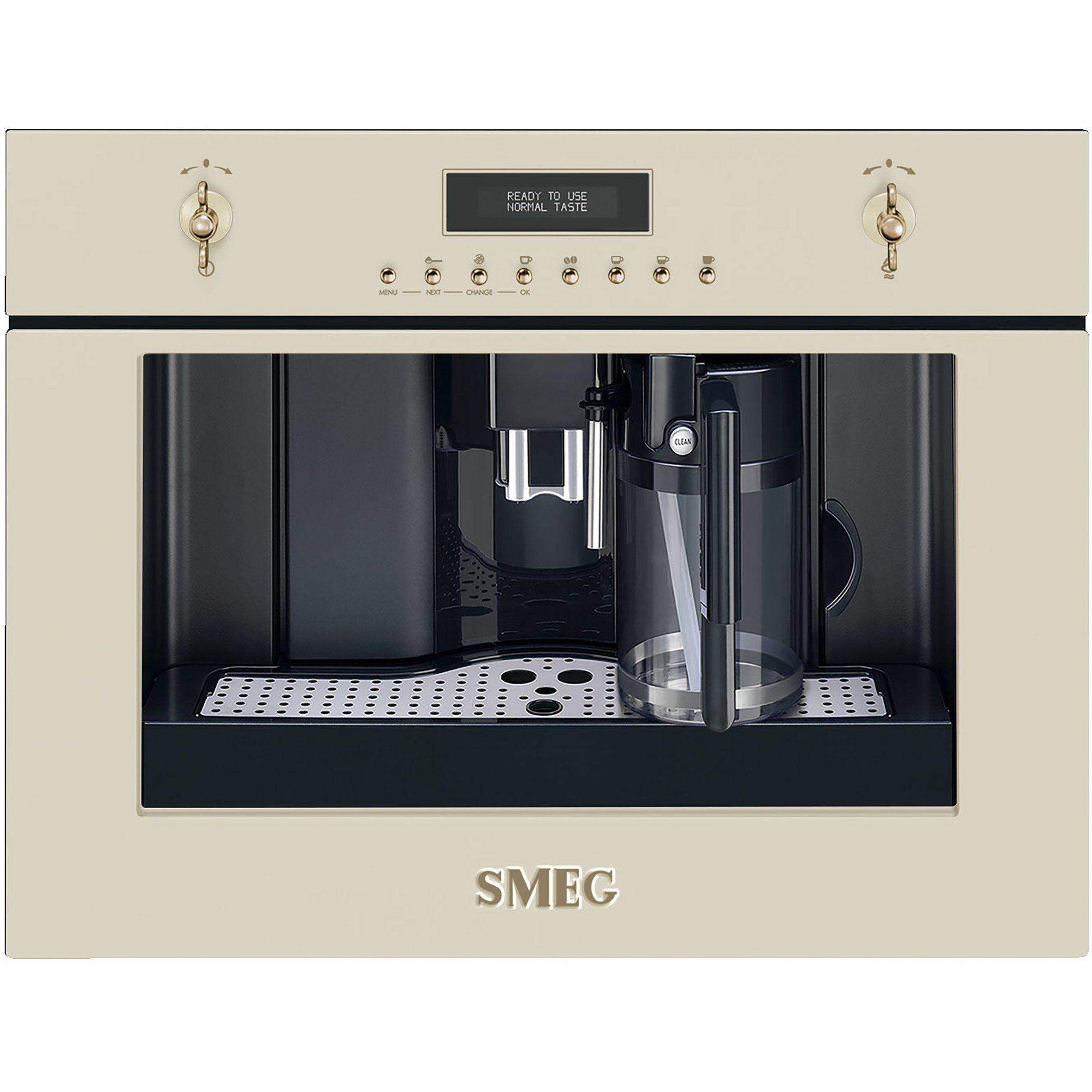 60 Cm Indbygget Kaffemaskine Creme