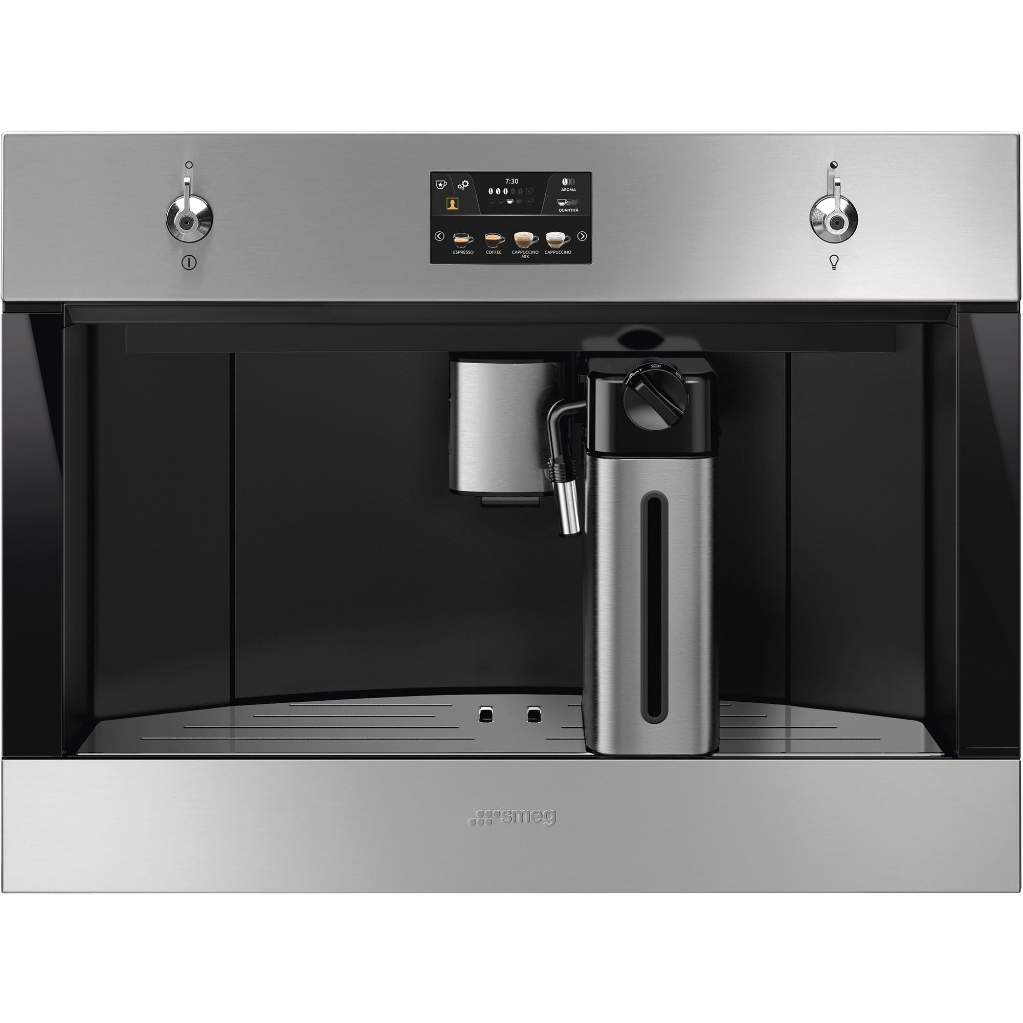 60 Cm Indbygget Kaffemaskine Rustfrit Stål