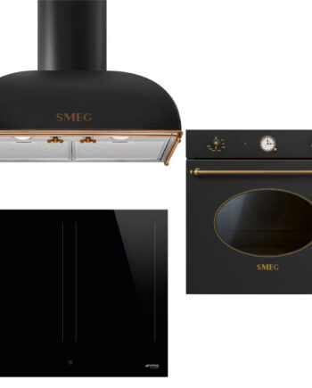 Smeg Colonial Hvidevarepakke  Antracit
