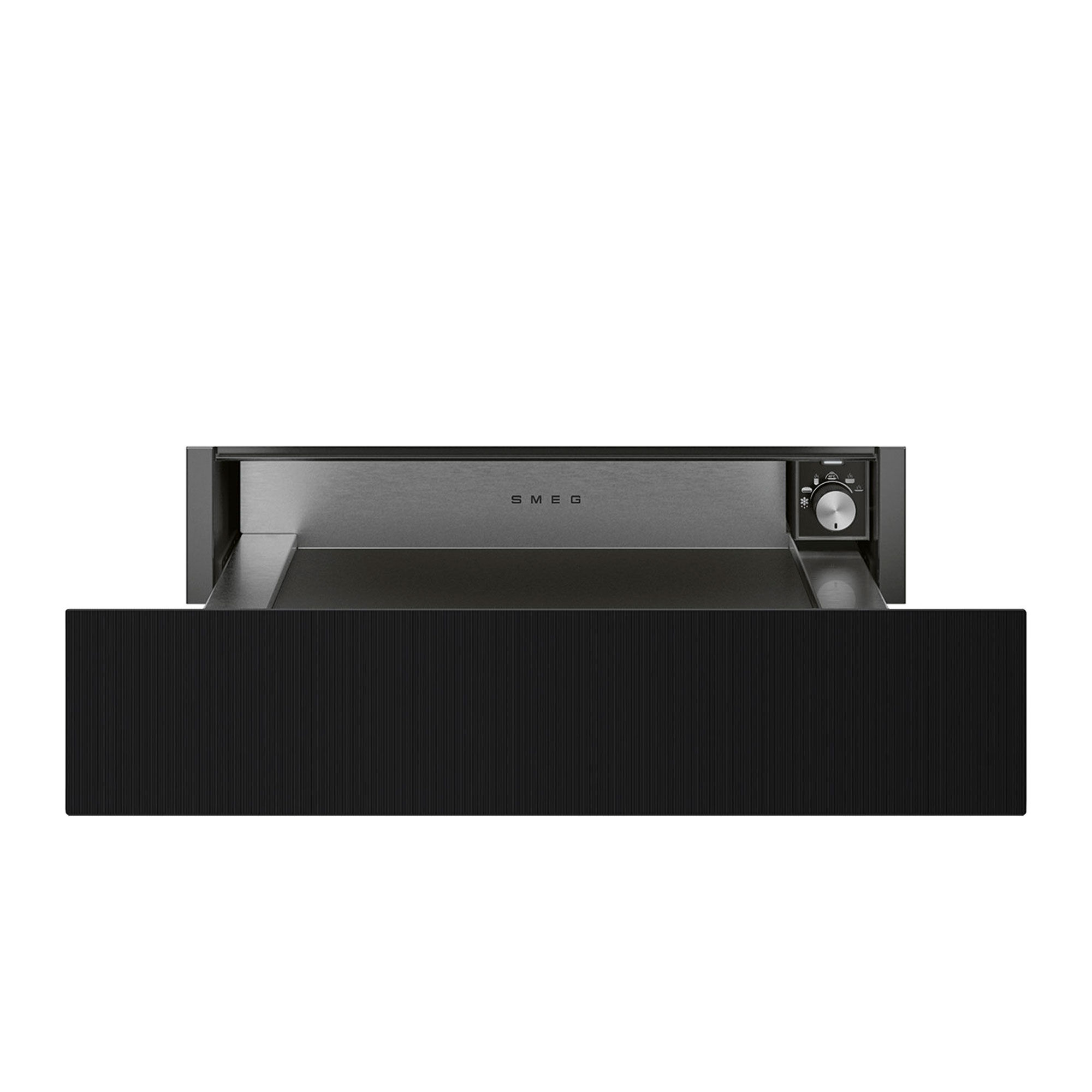 Smeg Cpr215b Musa Varmeskuffe 15 Cm  Sort