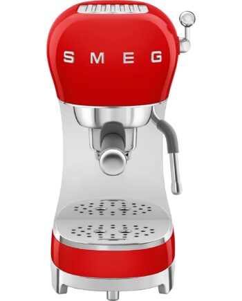 Ecf02 Espressomaskine  Rød