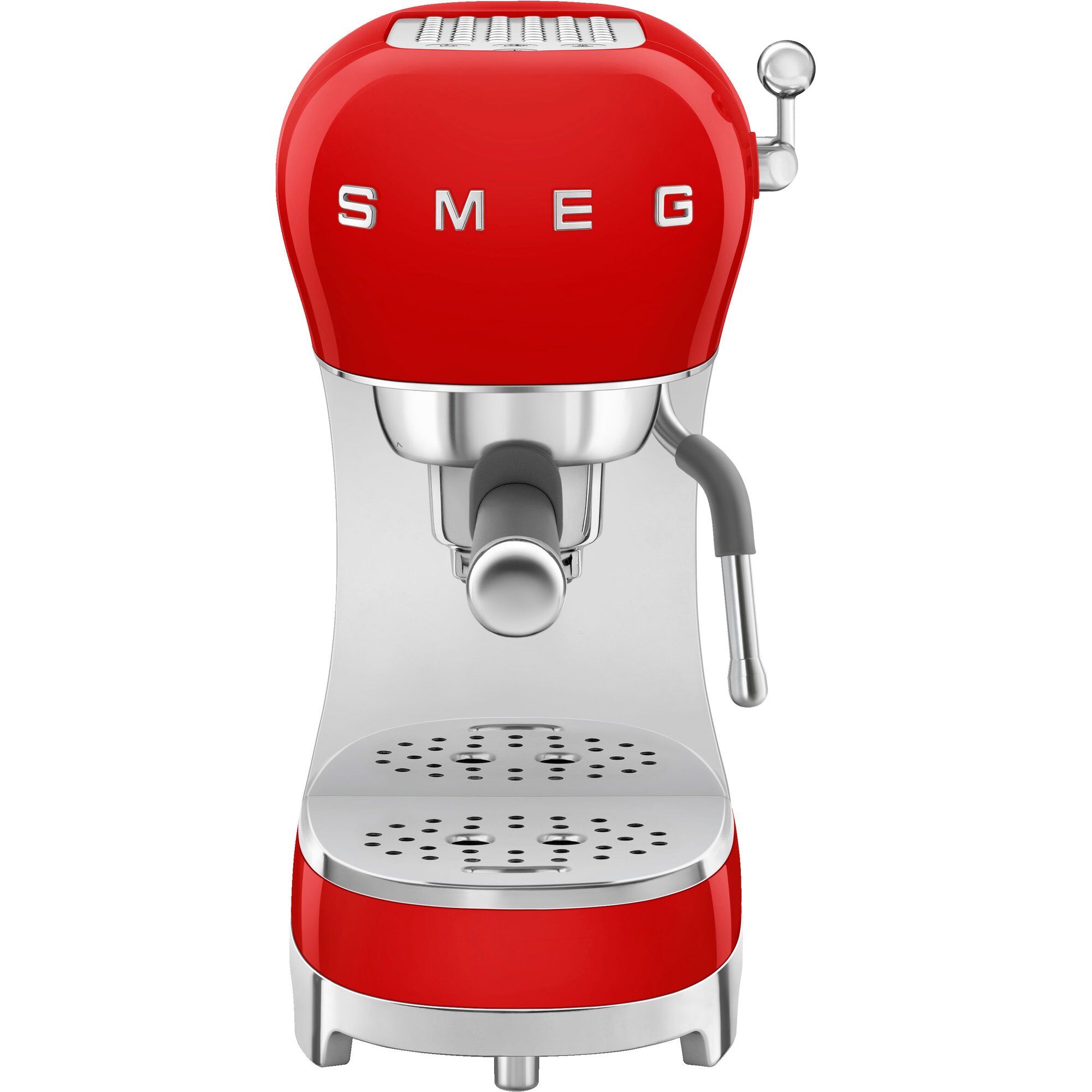 Ecf02 Espressomaskine  Rød