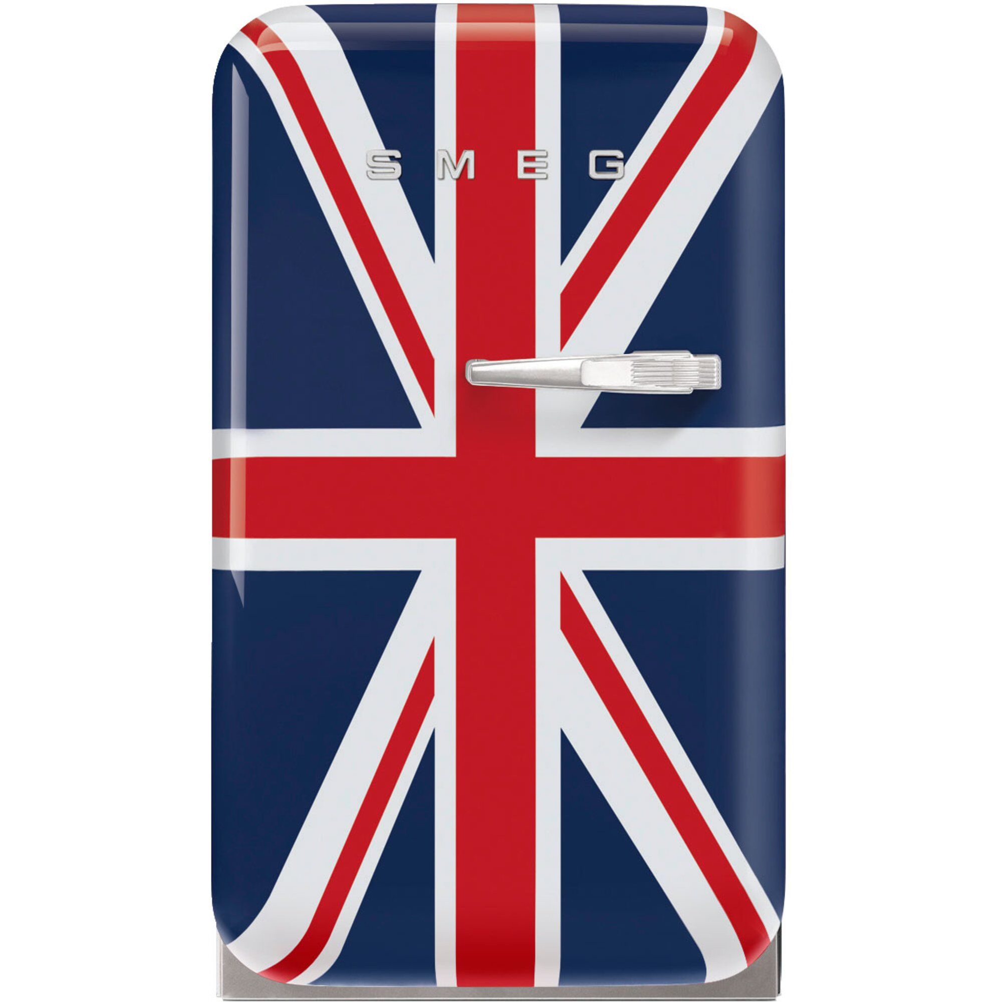 Fab5lduj5 Venstrehængslet Køleskab Union Jack