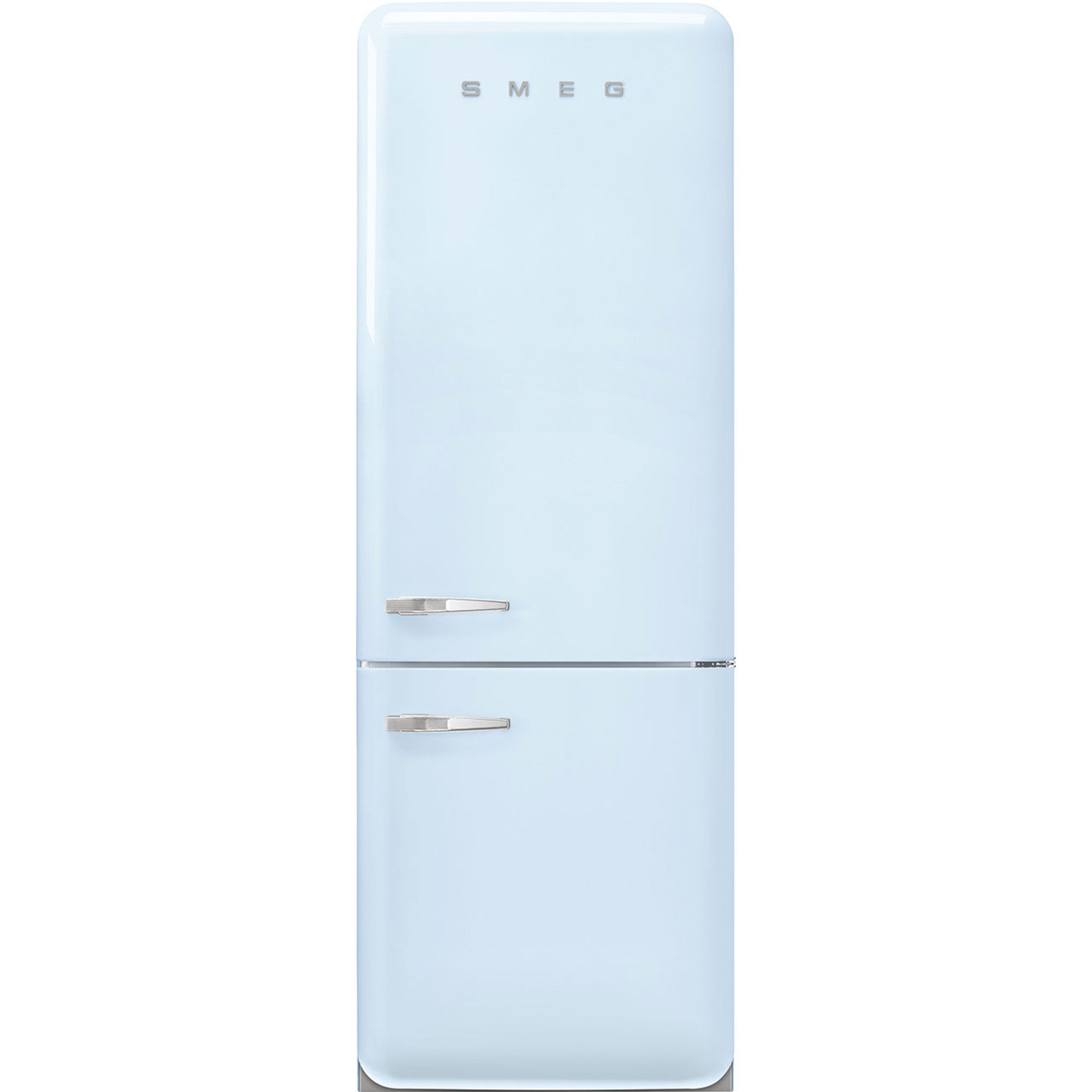 Smeg Fab38rpb6 Højrehængt Køle Fryser 70 Cm  Pastelblå