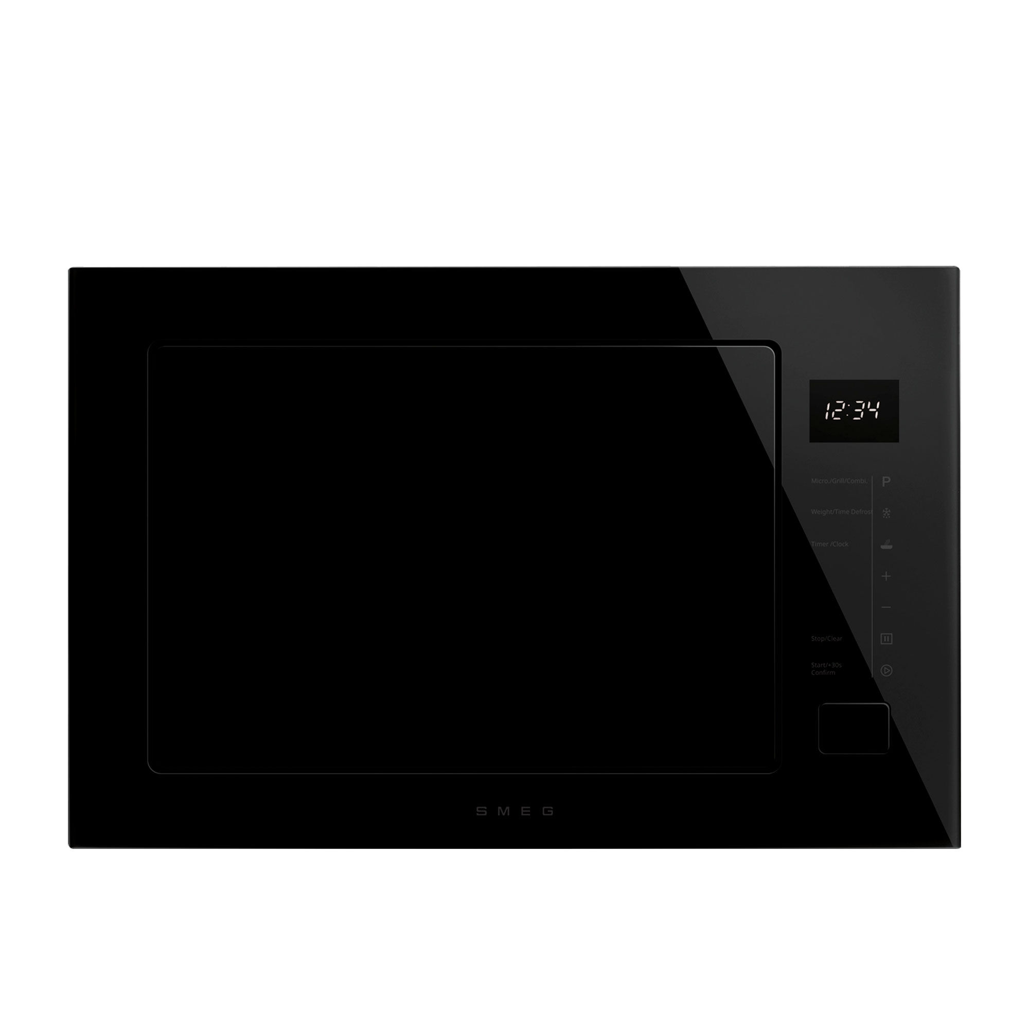Smeg Fmi225bi Musa Indbygget Mikrobølgeovn 25 Liter  Sort