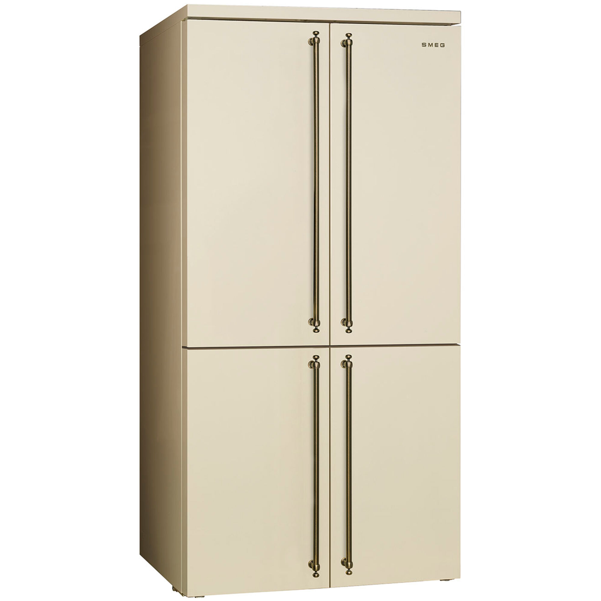 Smeg Fq60cpo6 Colonial French Door Kombiskab  Creme