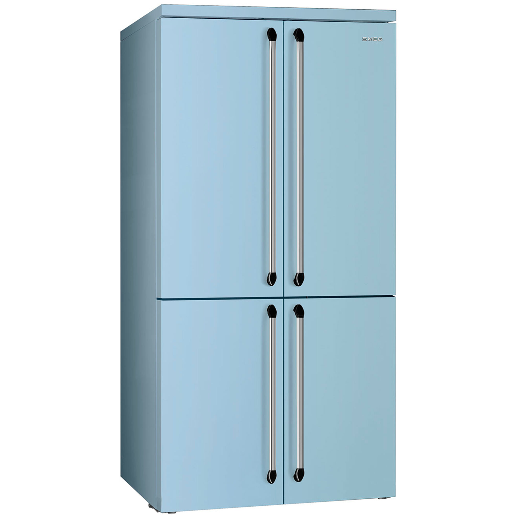 Smeg Fq960pb6 Victoria French Door-køle- Fryseskab  Pastelblå