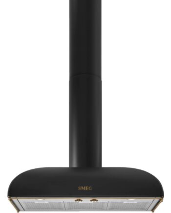 Ks89aoe Væghængt Emhætte  90 Cm  Antracit   Messing