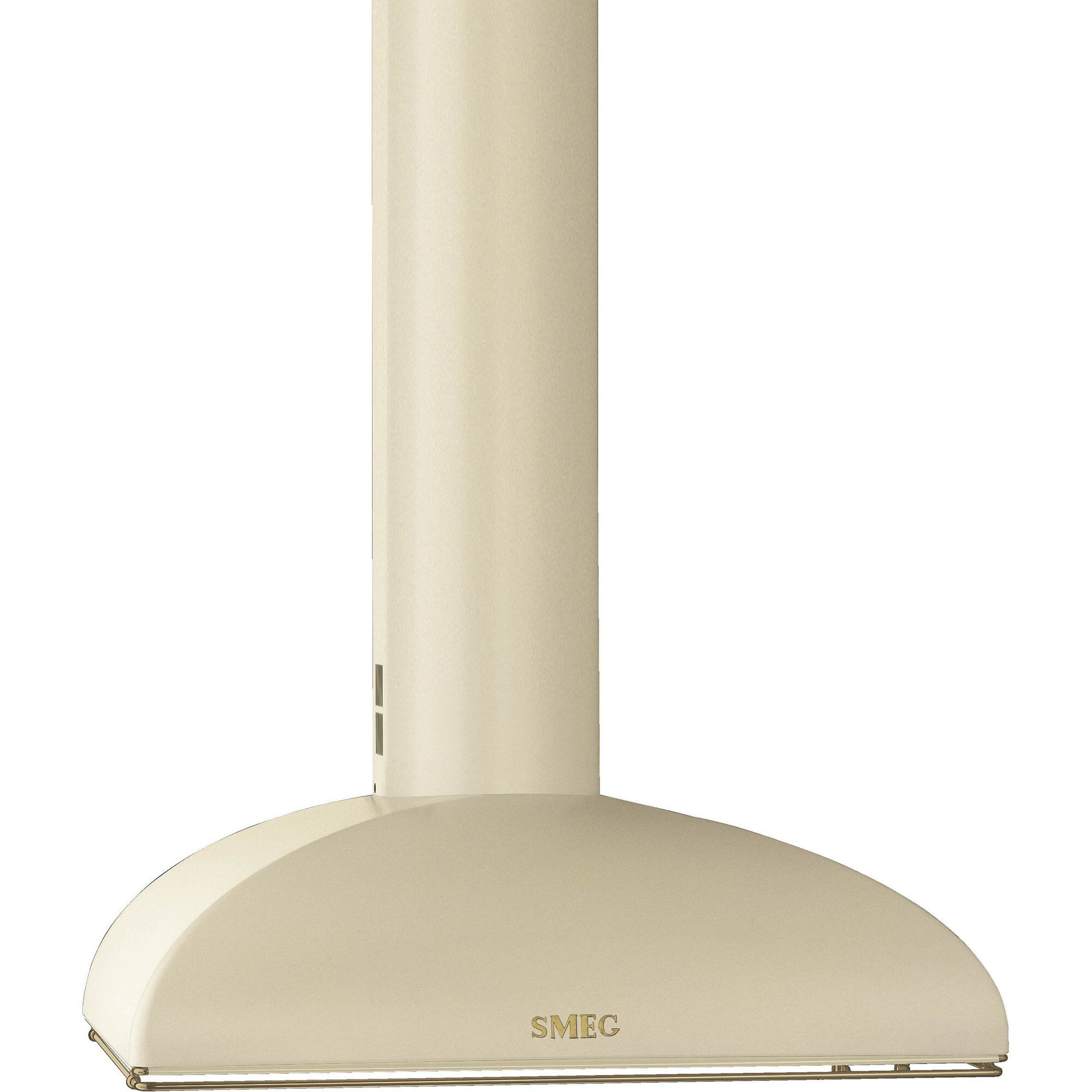 Ks89poe 90cm Colonial Vægmonteret Emhætte  Creme Antik Messing