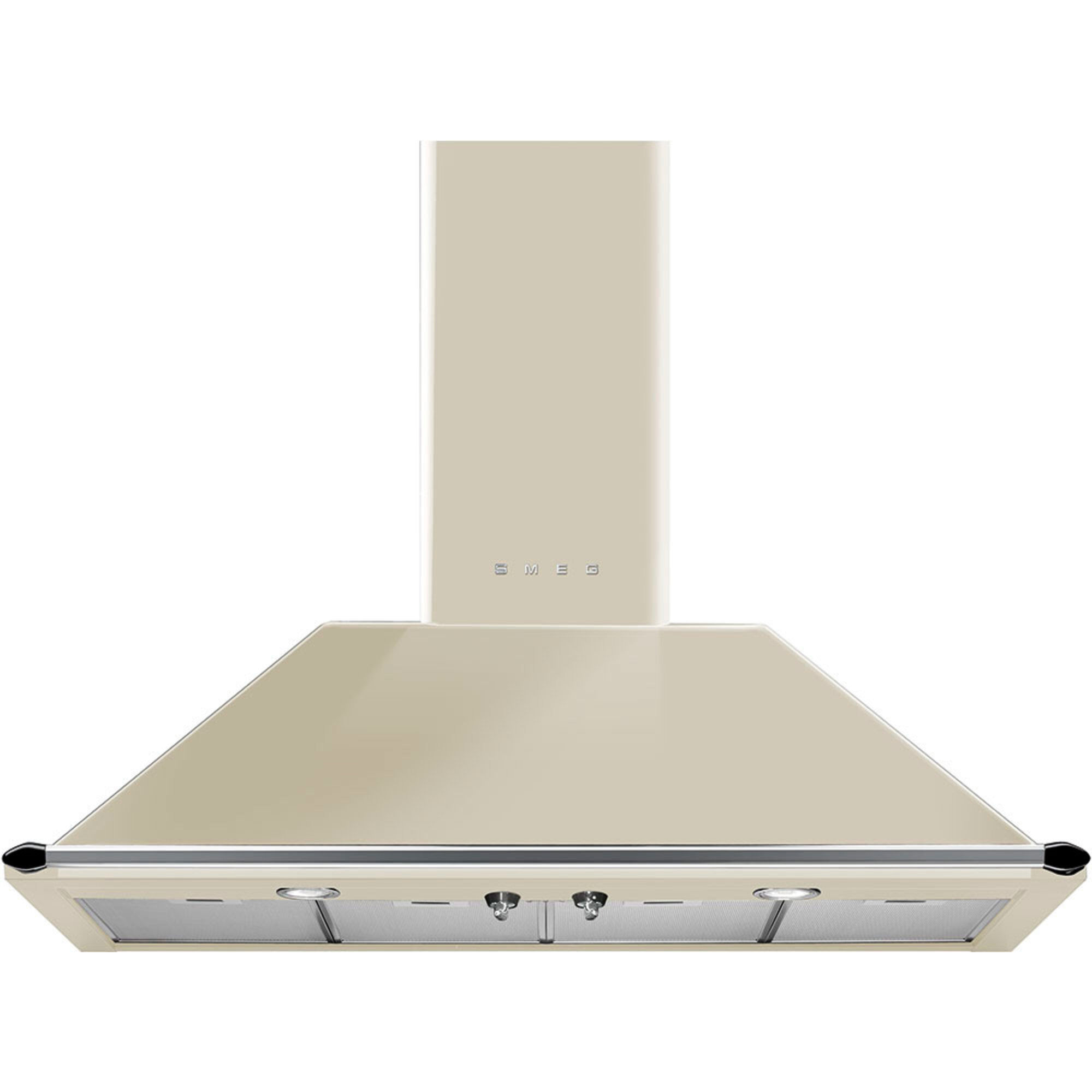 Kt110pe 110 Cm Vægmonteret Emhætte  Creme