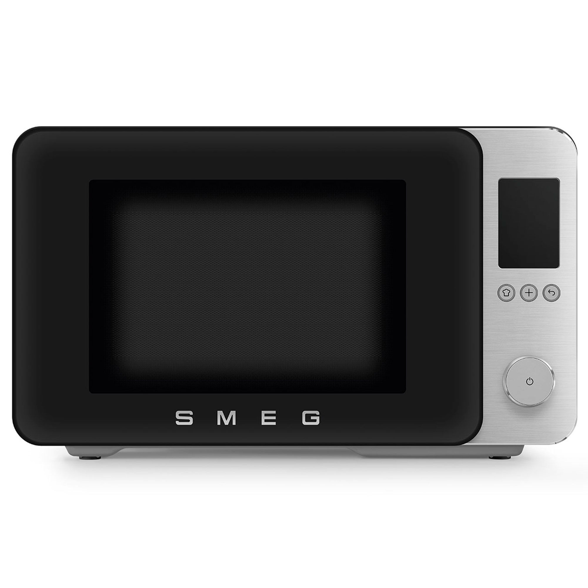 Smeg Moc02blmeu Mikrobølgeovn Med Varmluft  Sort