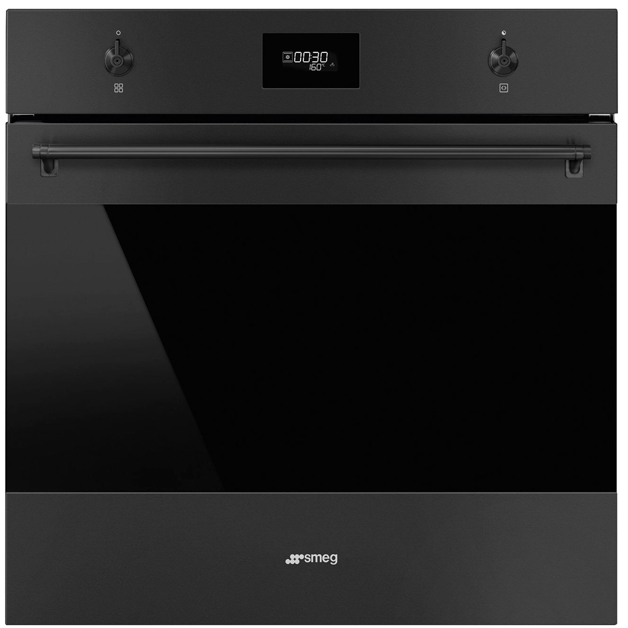Smeg Sfp6301tvn Indbygningsovn 60 Cm  Mat Sort