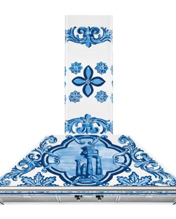 Væghængt Emhætte Dolce   Gabbana Blu Mediterraneo Kt90dgme 90 Cm