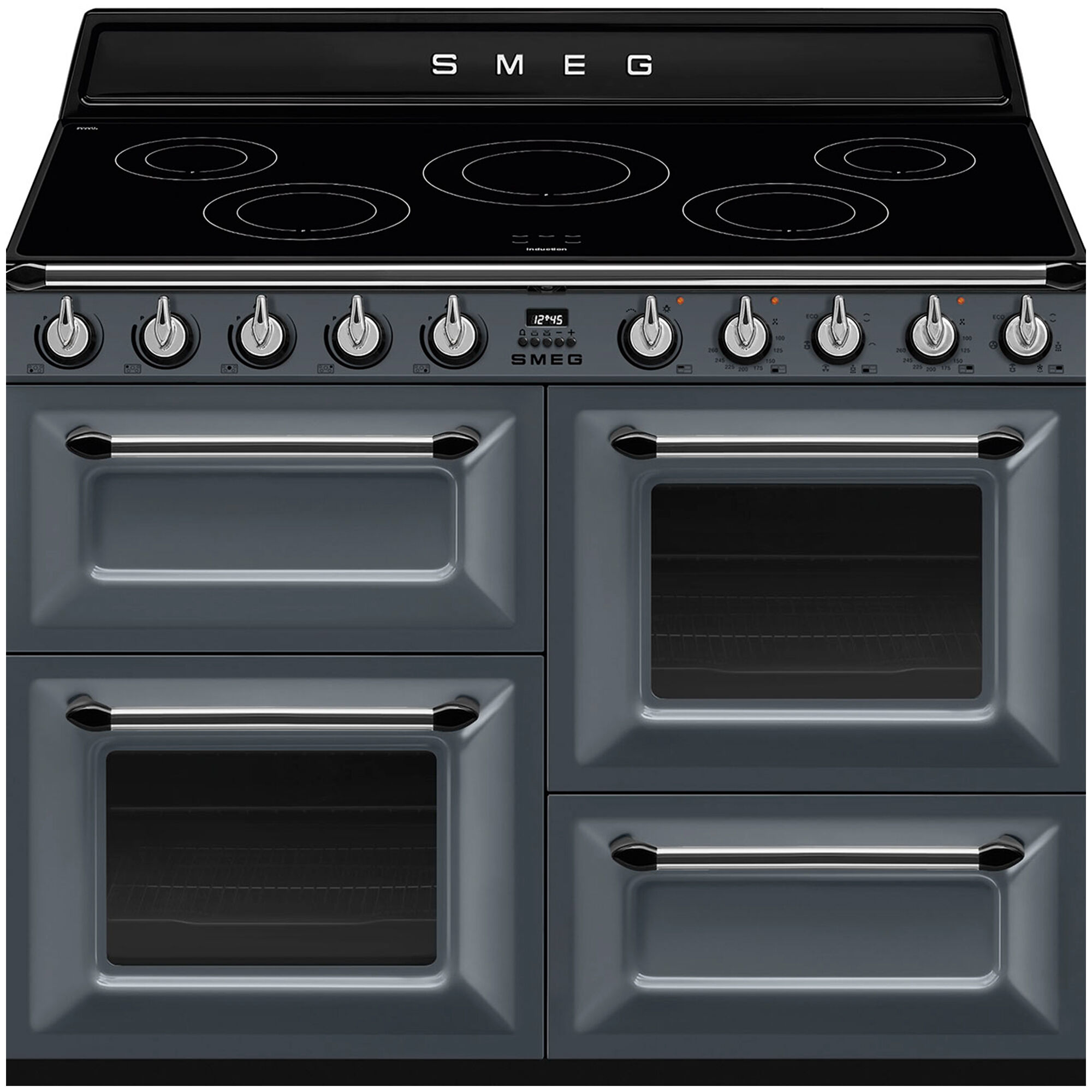 Smeg Victoria Tr4110igr2 Induktionskomfur 110 Cm  Slate Grey
