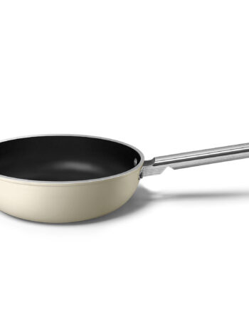 Smeg Wokpande ø30 Cm  Creme