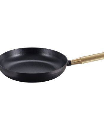 Buster Punch Stegepande Rund 28 Cm  Messinghåndtag