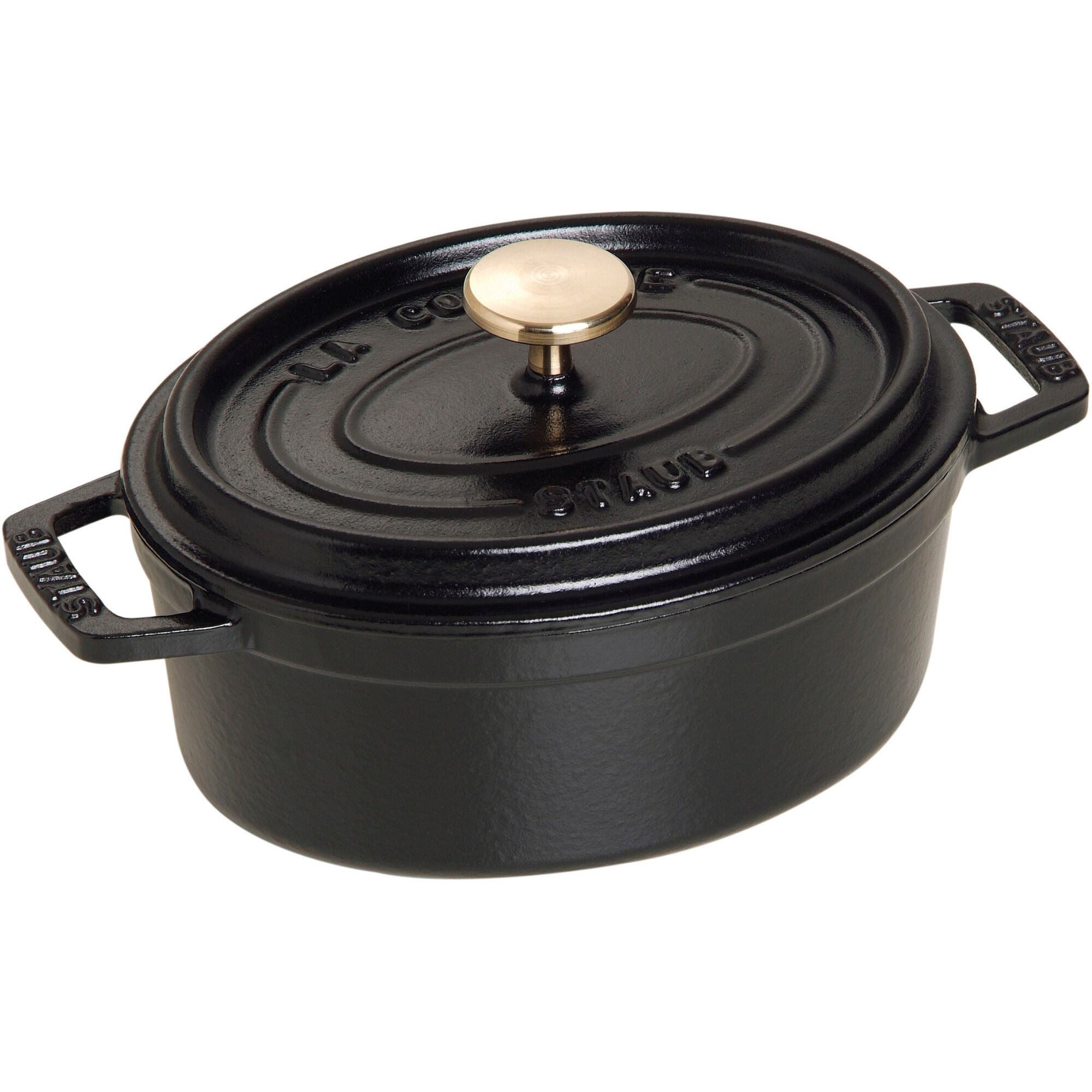 La Cocotte Oval Cocotte 15cm      Liter  Sort
