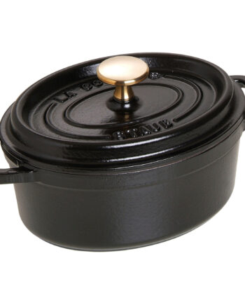 La Cocotte Oval Cocotte 17cm    Liter  Sort