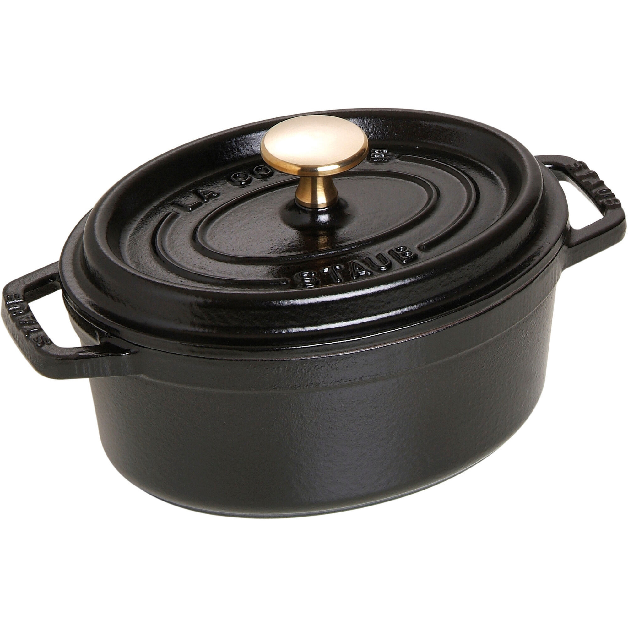 La Cocotte Oval Cocotte 17cm    Liter  Sort
