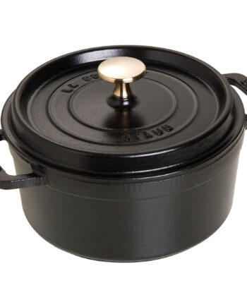La Cocotte Rund Cocotte 18cm      Liter  Sort