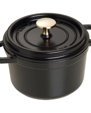 La Cocotte Rund Cocotte 16cm      Liter  Sort