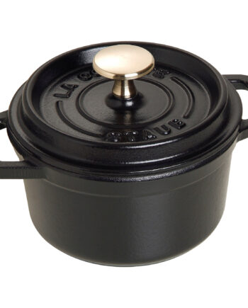 La Cocotte Rund Cocotte 14cm      Liter  Sort