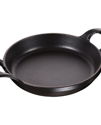 Staub La Cocotte Rundt Ovnfast Fad 20cm    75 Liter  Sort