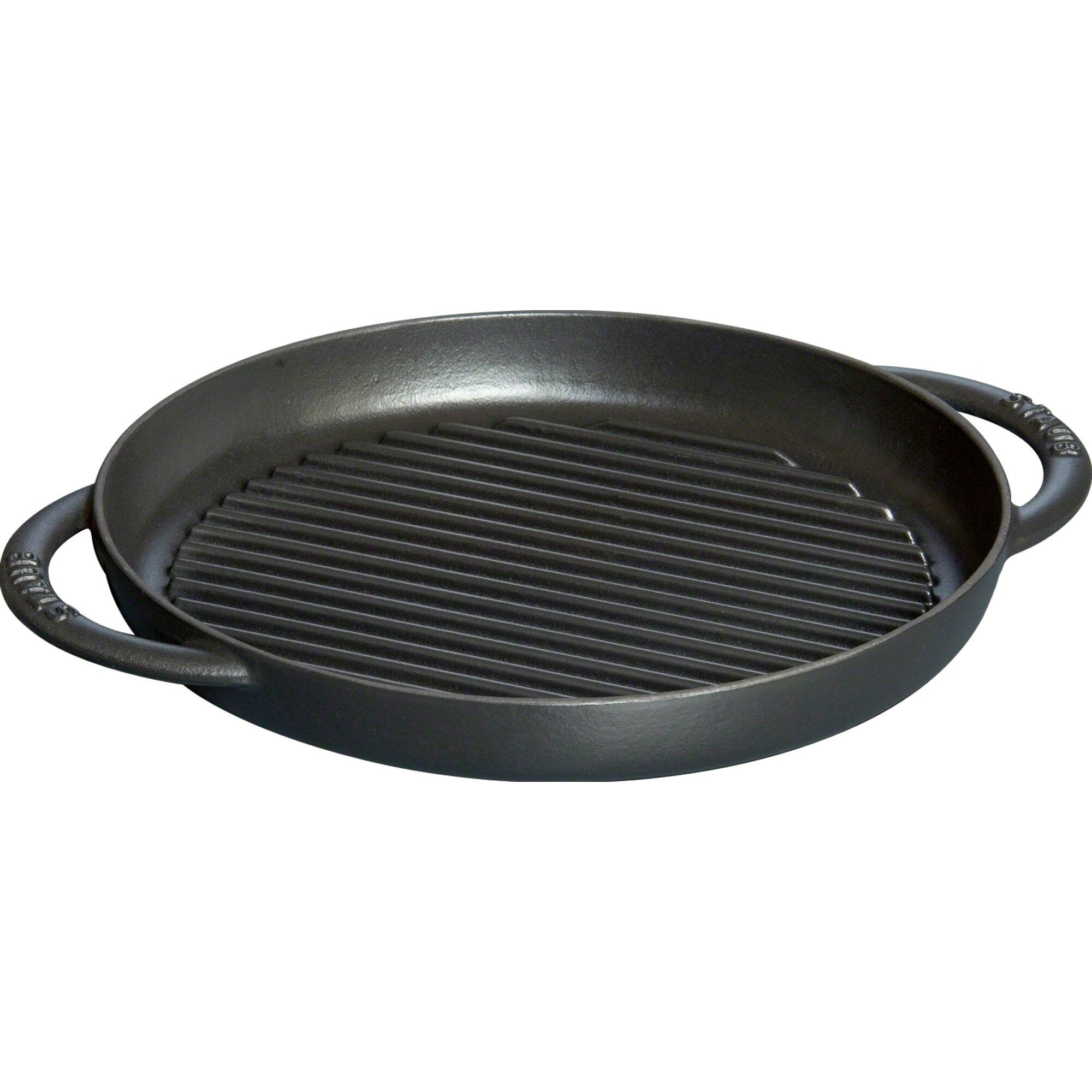 Pure Grill Grillpande Rund 26 Cm Sort