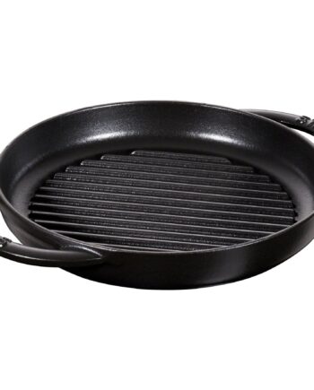 Pure Grill Grillpande Rund 22 Cm Sort