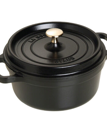 Rund Gryde 22 Cm     Liter Sort