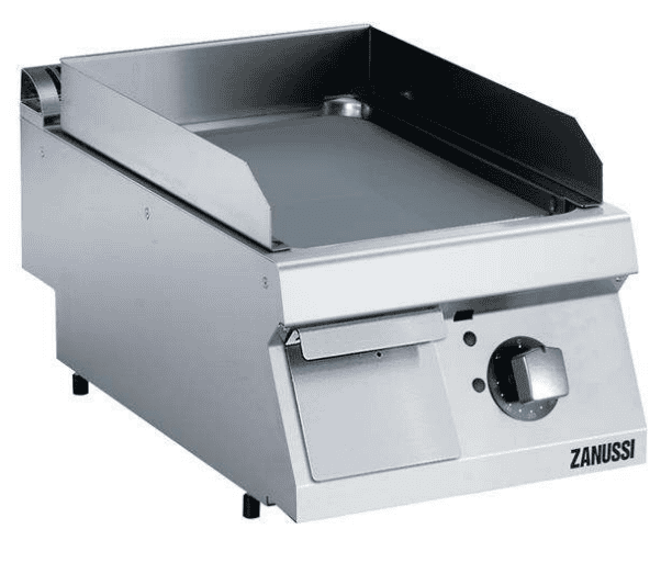 Stegeplade Evo700 Glat Elektrisk Krom Stål 330x540mm Zanussi