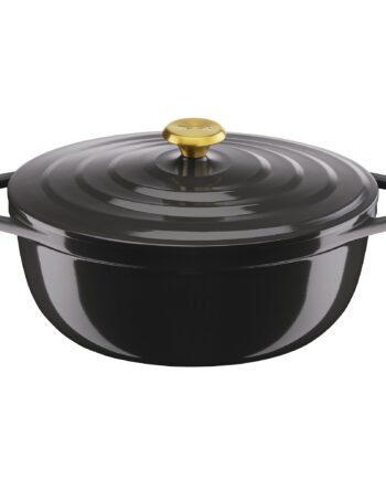 Air Oval Gryde      Liter  30 Cm  Grå