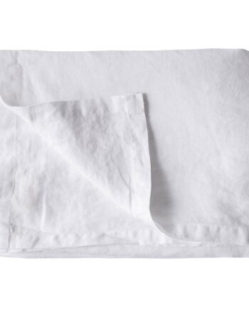 Dug   Hør 145x330 Cm  Bleached White