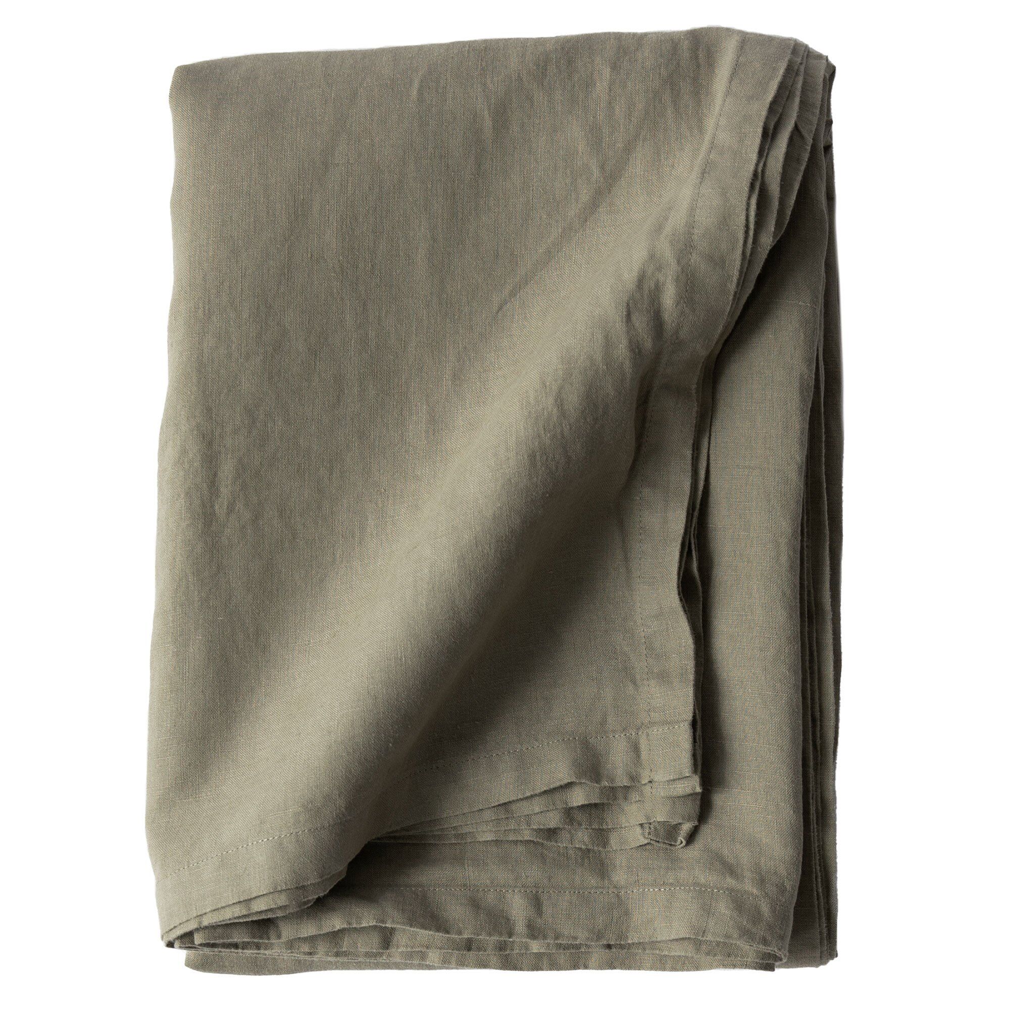 Dug   Hør 145   270 Cm  Olive