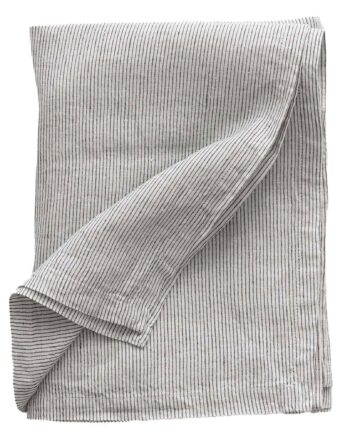 Dug   Hør 145   270 Cm  Pinstripe