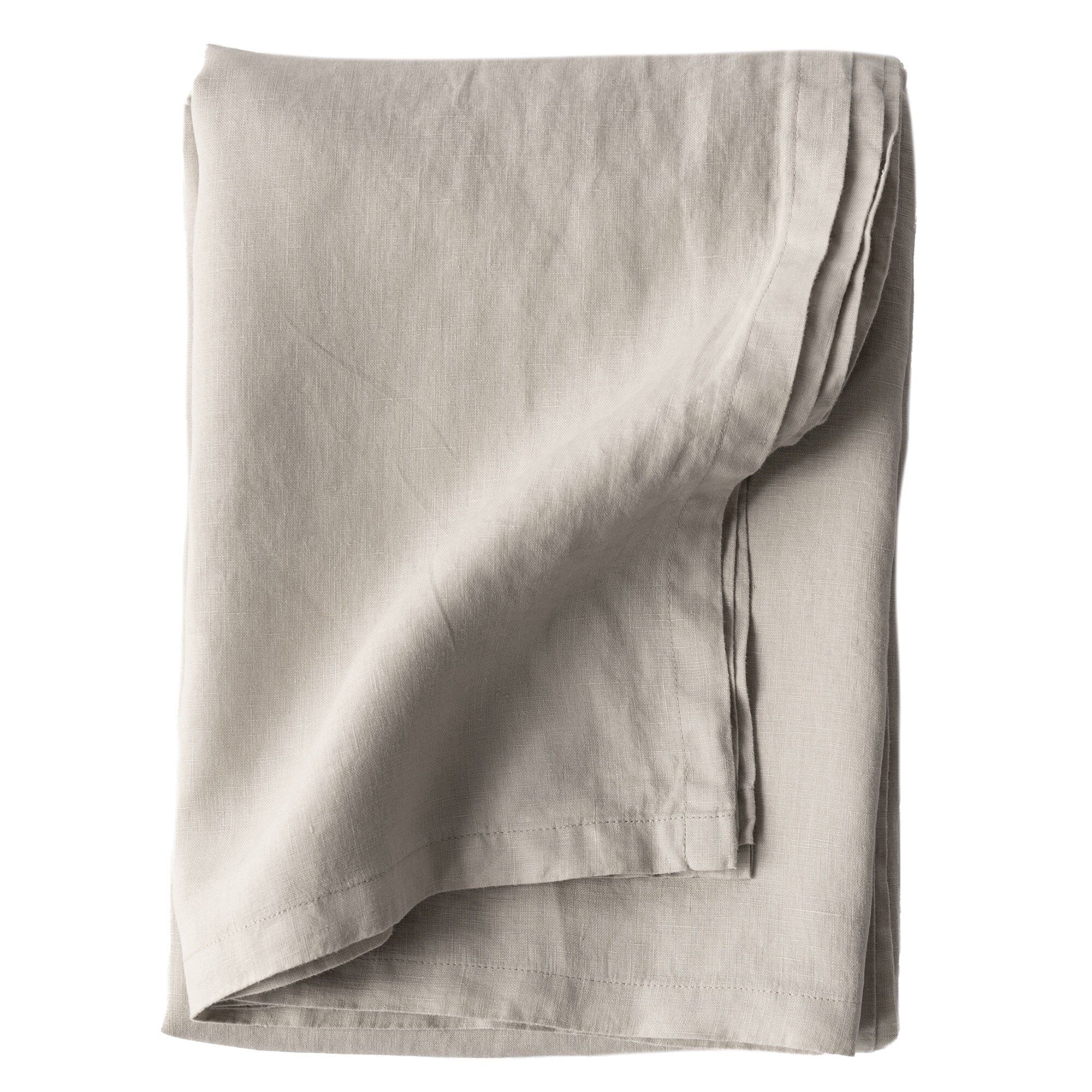 Dug   Hør 145   270 Cm  Warm Grey