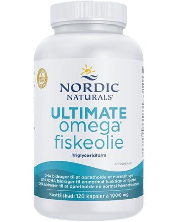Ultimate Omega Fiskeolie 120 Kapsler