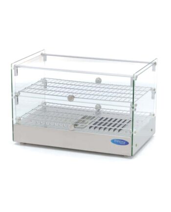 Varmemontre Maxima Rustfrit Stål Opvarmning Showcase   Etager 55 Cm 50
