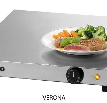 Varmeplade Verona Rustfri Stål Saro