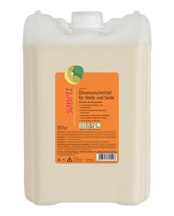 Vaskemiddel Uld Og Silke Med Olivenduft 10 Liter Sonett