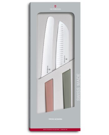 Swiss Modern Santoku- Og Brødkniv
