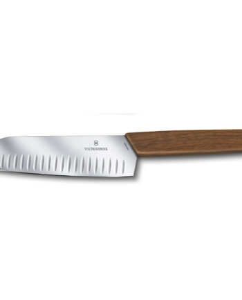 Swiss Modern Santokukniv 17 Cm  Valnød