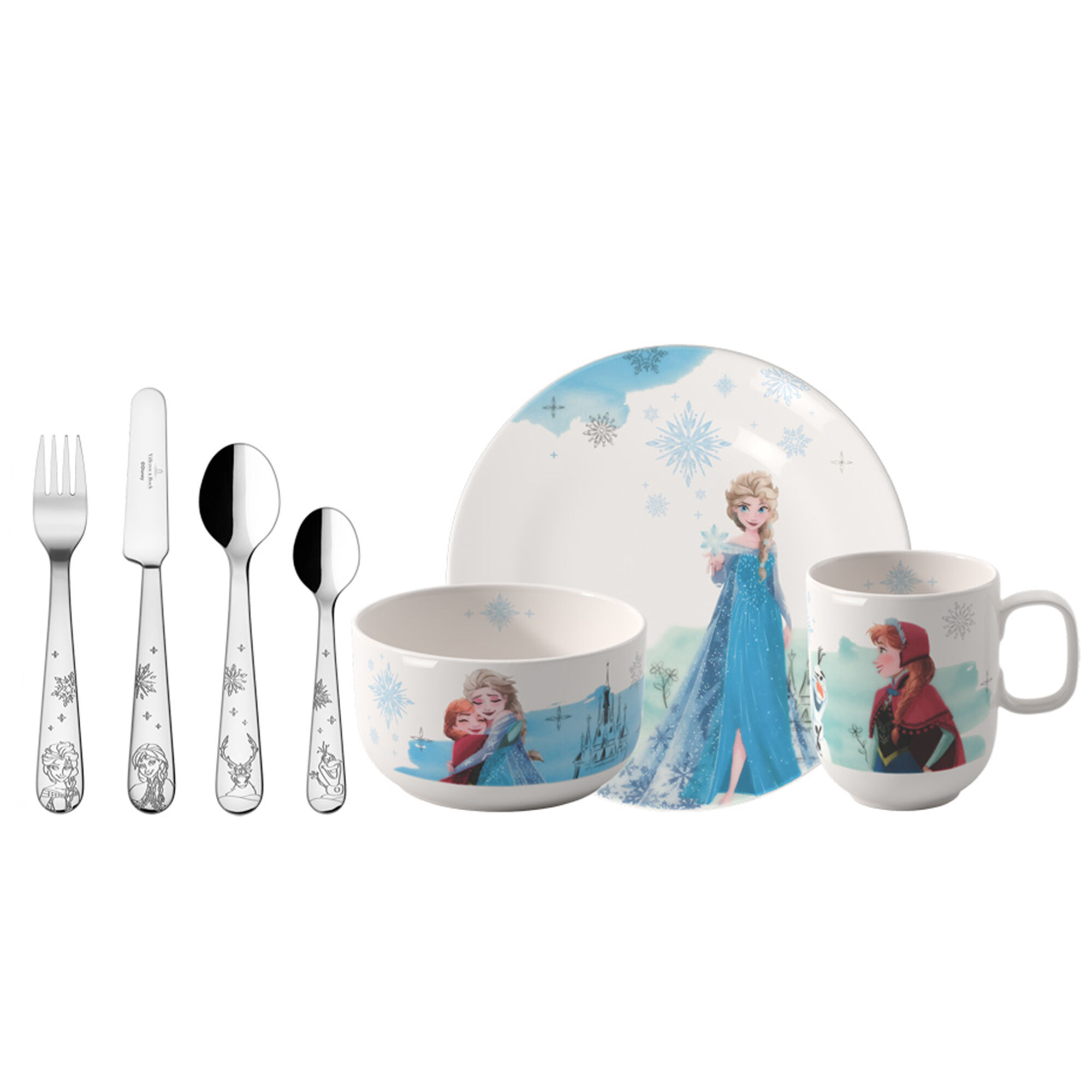 Villeroy   Boch Disney Frozen Børneservicesæt   Dele