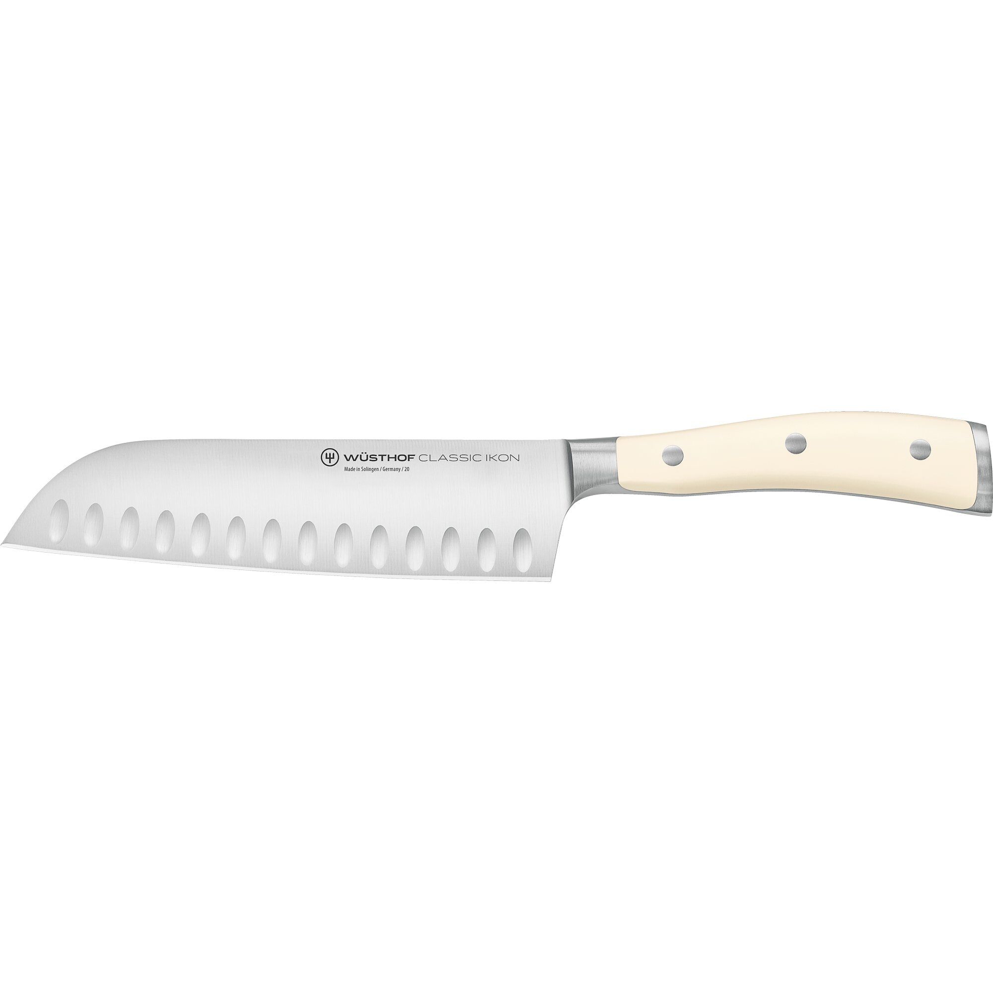 Classic Ikon Santoku-kniv Hvid 17 Cm