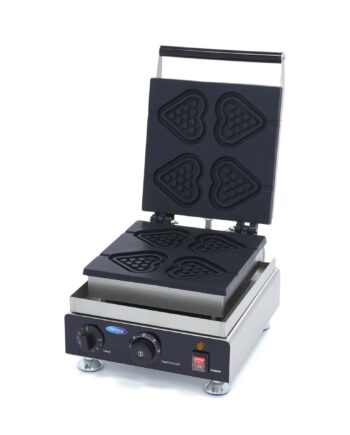 Waffle Iron Lollipop Waffle Hearts On Stick   Stk Maxima