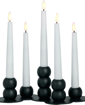 Lykke Led Adventsstage  Sort