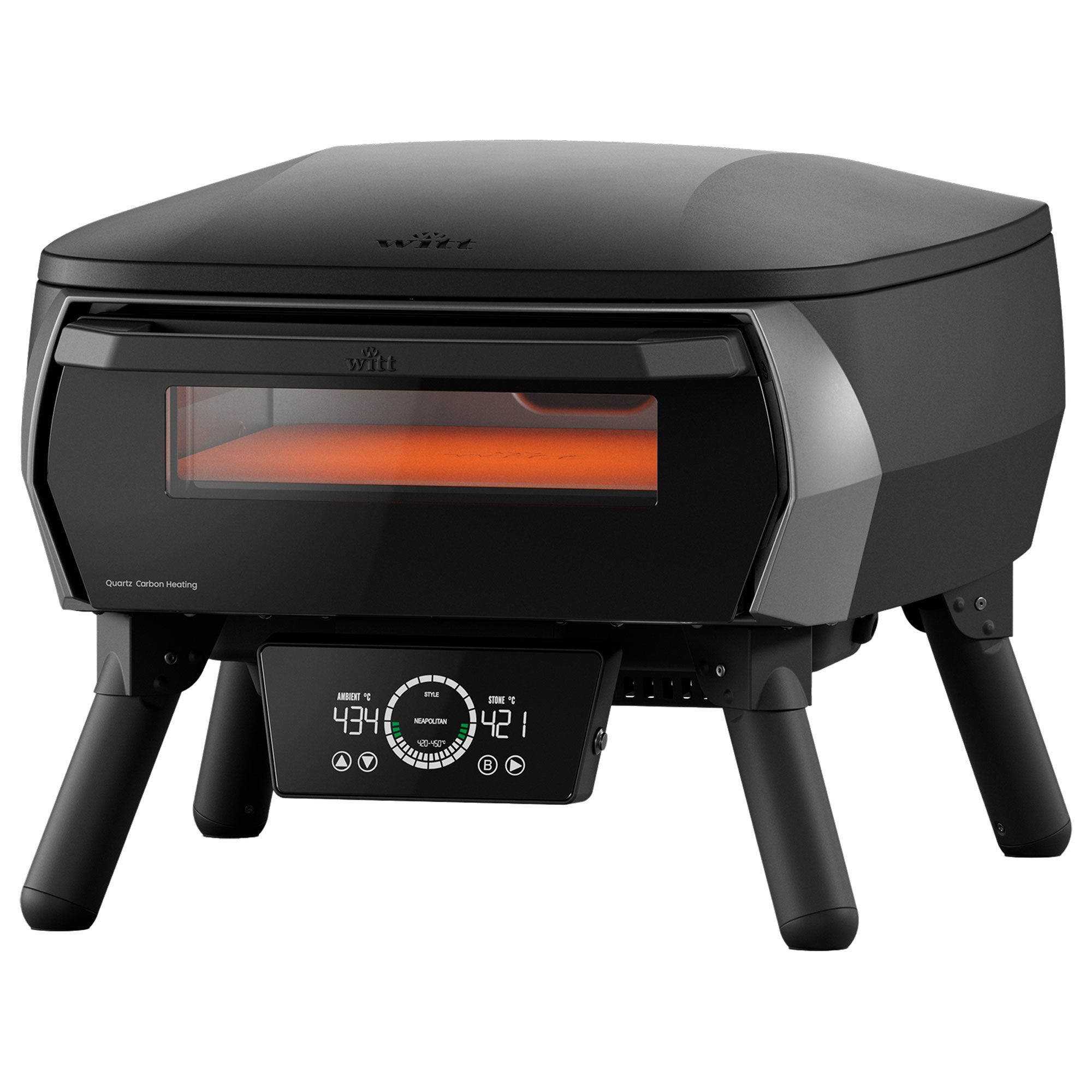 Witt Elektrisk Pizzaovn Egnite Control 13 34  Sort