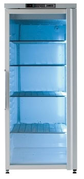 Zanussi Fryseskab 400 Liter Glaslåge