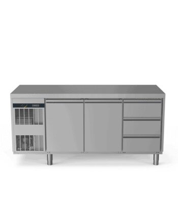 Zanussi Kølebord 440l   Låger 3x Skuffer