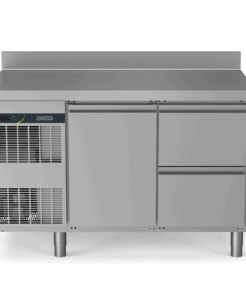 Zanussi Kølebord 290l Med Bagkant   Låge Og      Skuffer